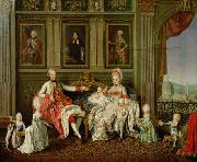 unknow artist Grobherzog Leopold mit seiner Familie Spain oil painting artist